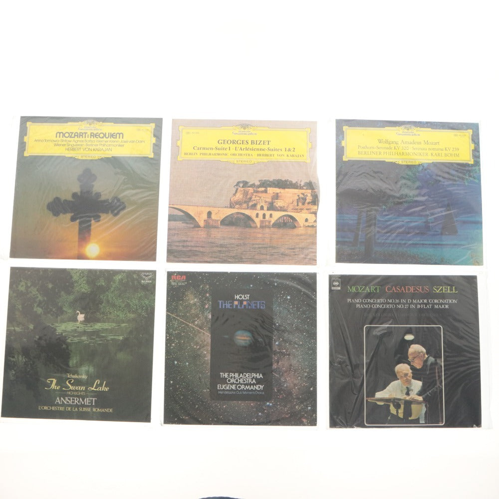 ■ 38-piece Record Set - Classical: Herbert von Karajan, Karl Böhm, Eugen Jochum, Joe Sample, etc.