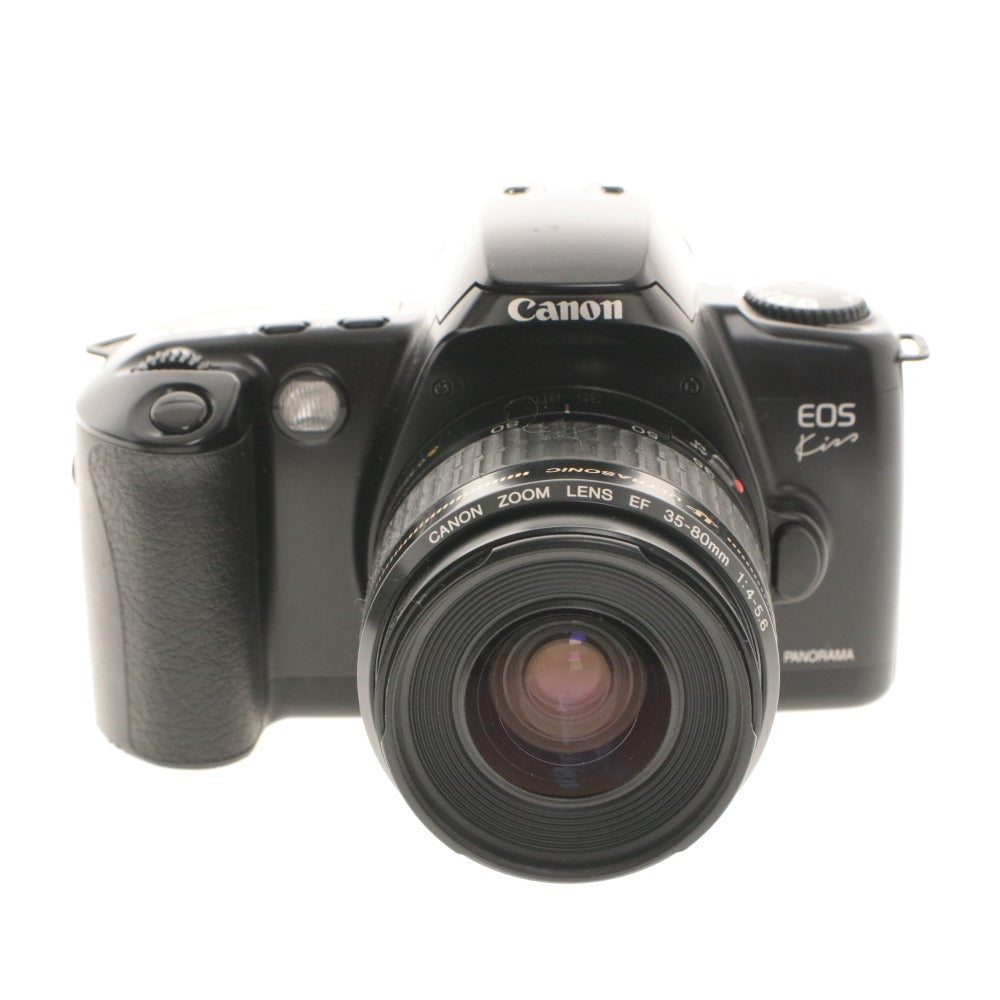 ■ Canon Film Camera EOS Kiss PANORAMA Lens EF 35-80mm 1:4-5.6 with Case and Accessories