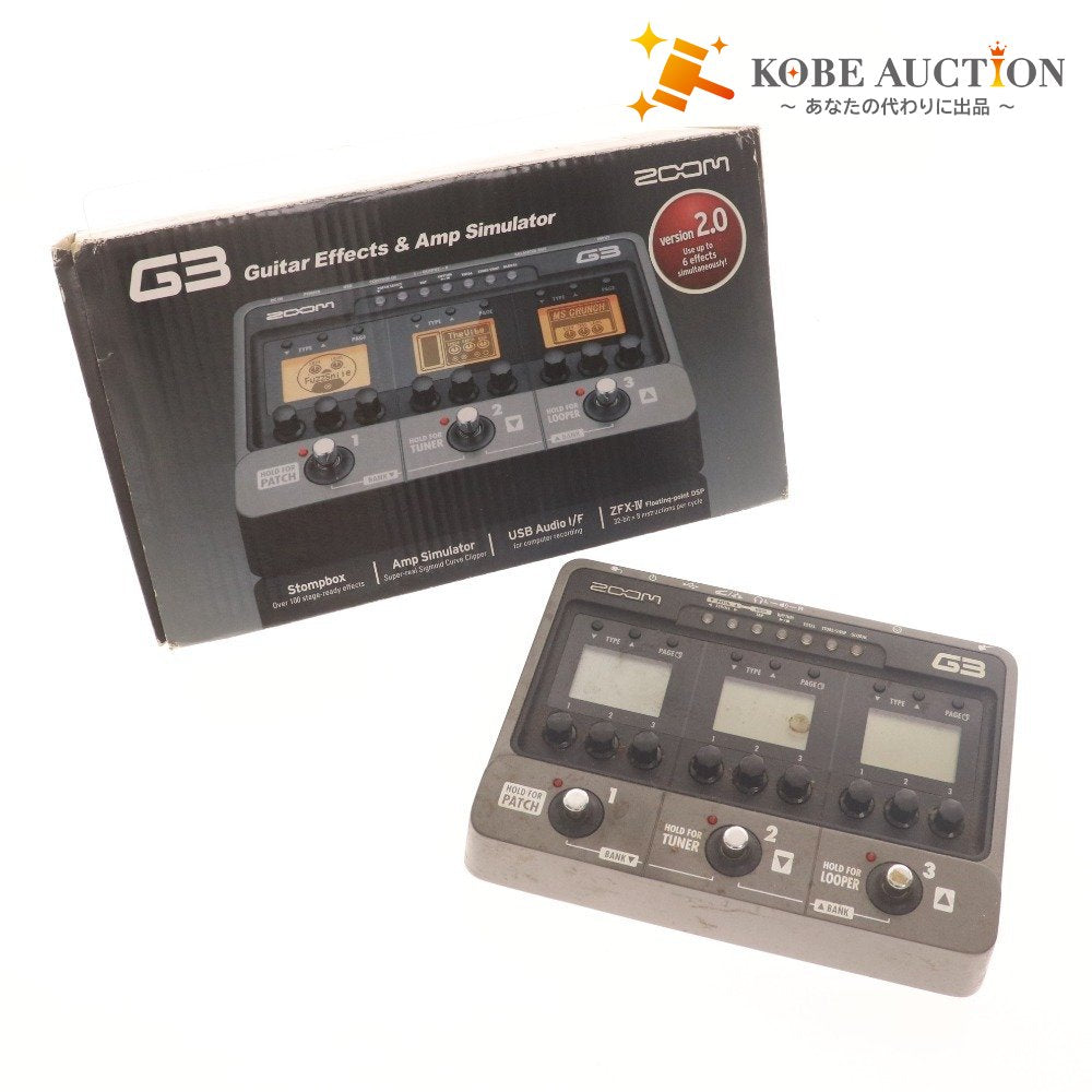 Zoom G3 ver2 ギター Zoom G3 ver2 Amazon.com: ZOOM Effects Guitar