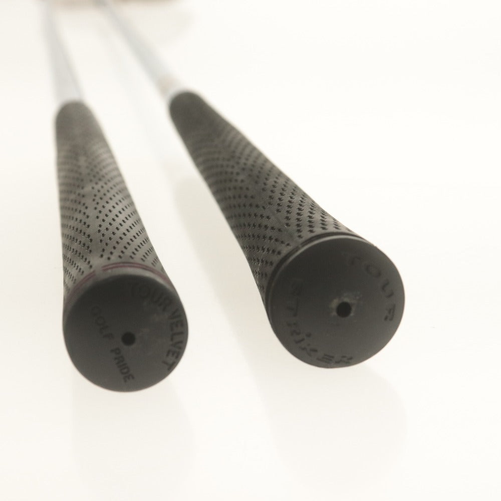 ■ TOUR STRIKER 7番アイアン 練習用ウェッジ ツアーストライカー ウェッジ 56 ダウンブロー DVD付き ゴルフクラブ 2点セット まとめ売り