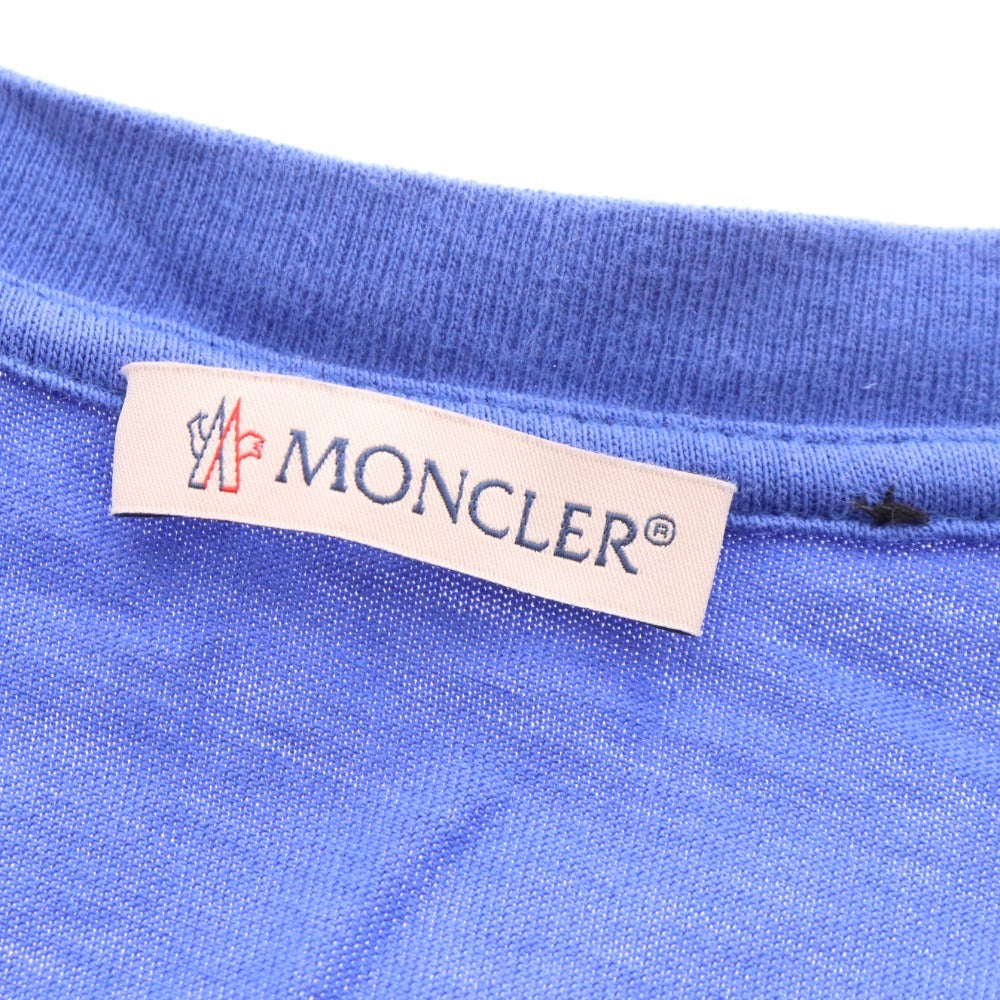 ■ Moncler Genius Hiroshi Fujiwara T-shirt Fragment Tops Men's M Blue