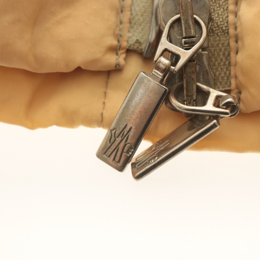 ■ モンクレール ダウンジャケット コート 46300 長袖 アウター ナイロン メンズ 1 (S相当) ベージュ系