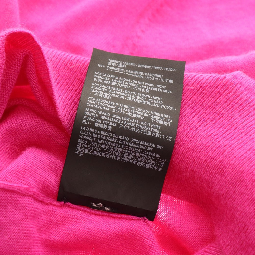 ■ バレンシアガ タートルネック ニット 長袖 トップス カシミヤ100% レディース 34 ピンク