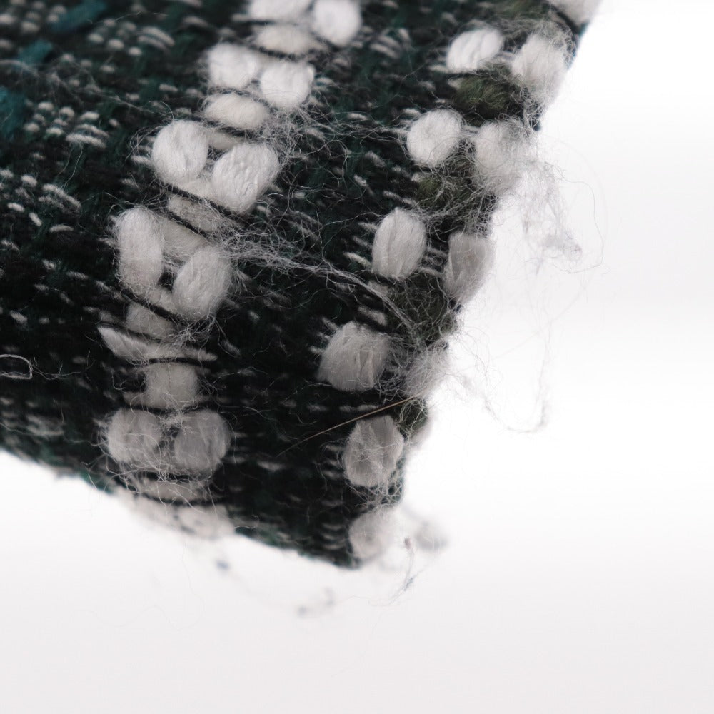 ■ トリーバーチ ジャケット ツイード スパンコール ボタン アウター レディース グリーン系