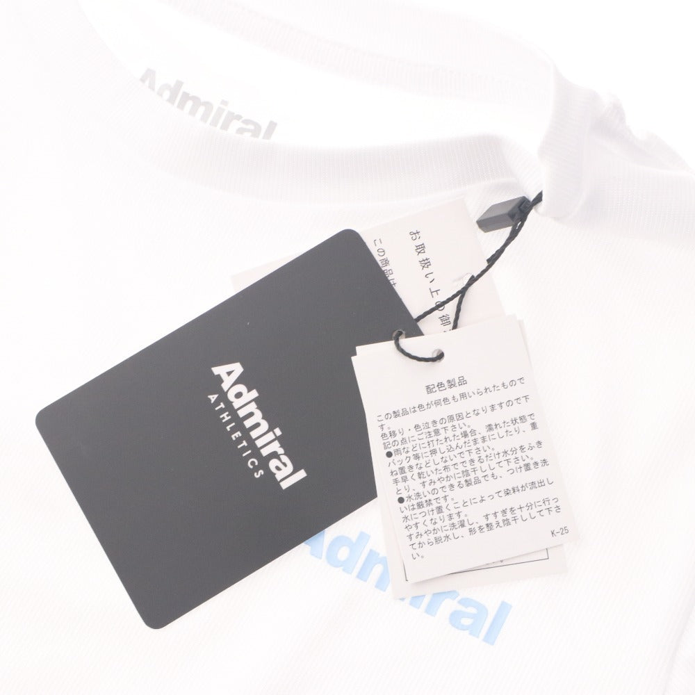 ■ Admiral 半袖Tシャツ トップス カラーアソートブロッキングTEE ATLA628 スポーツ テニスウエア レディース S 白 等 タグ付き 未使用