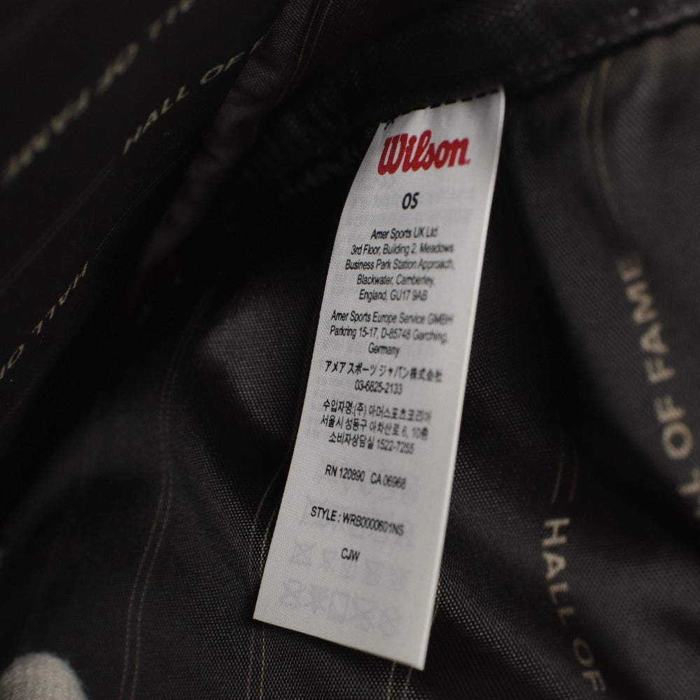 ■ Wilson ウィルソン テニスバッグ リュック RF 01 Hall Of Fame Tennis Backpack WRB0000601NS ファスナー ポケット 未使用 ベージュ系
