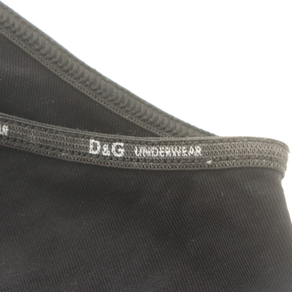 ■ D&G DOLCE&GABBANA Camisole Underwear Sleeveless Italian Made Women's (Size M-L equivalent) Black