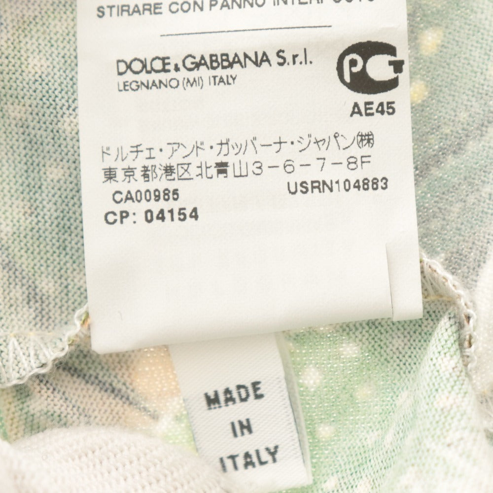 ■ Dolce & Gabbana T-shirt Top Short Sleeve DGKING Children's Clothing Kids Junior 11/12 (144-156cm) Multicolor With Tags Unused