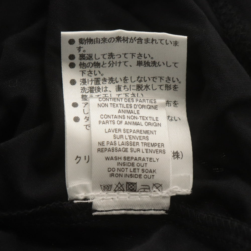 ■ Christian Dior Long Sleeve Top High Neck Children's Clothing Junior Kids 8 (120-130) Black With Tags Unused