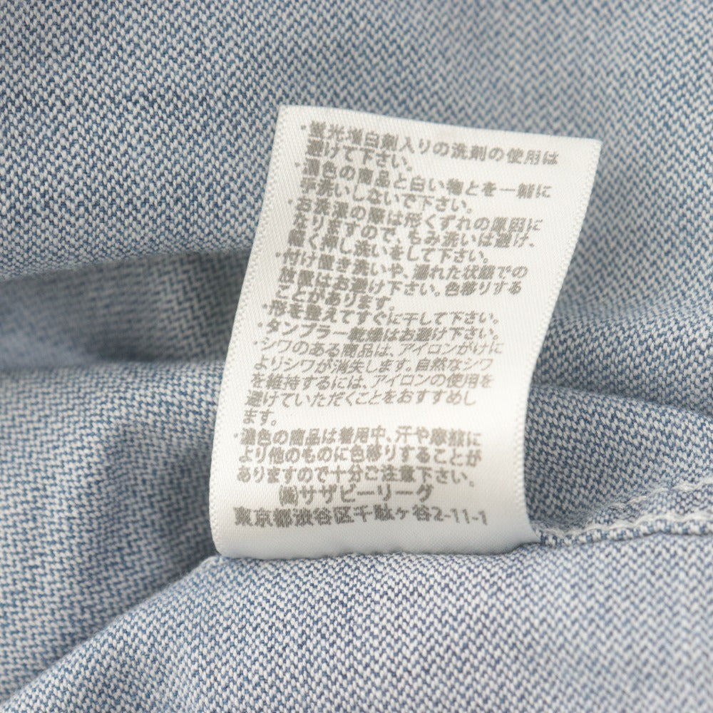 ■ Frank & Eileen Frank & Eileen Shirt Long Sleeve Top PAUL Denim Cotton Men's S Blue