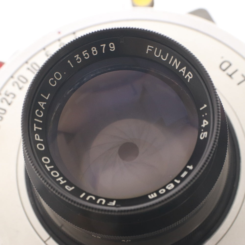 ■ レンズカバー付き 富士フイルム カメラレンズ FUJI FUJINAR 180mm F4.5 単焦点バレルレンズ 光学機器 WISTA No.731121