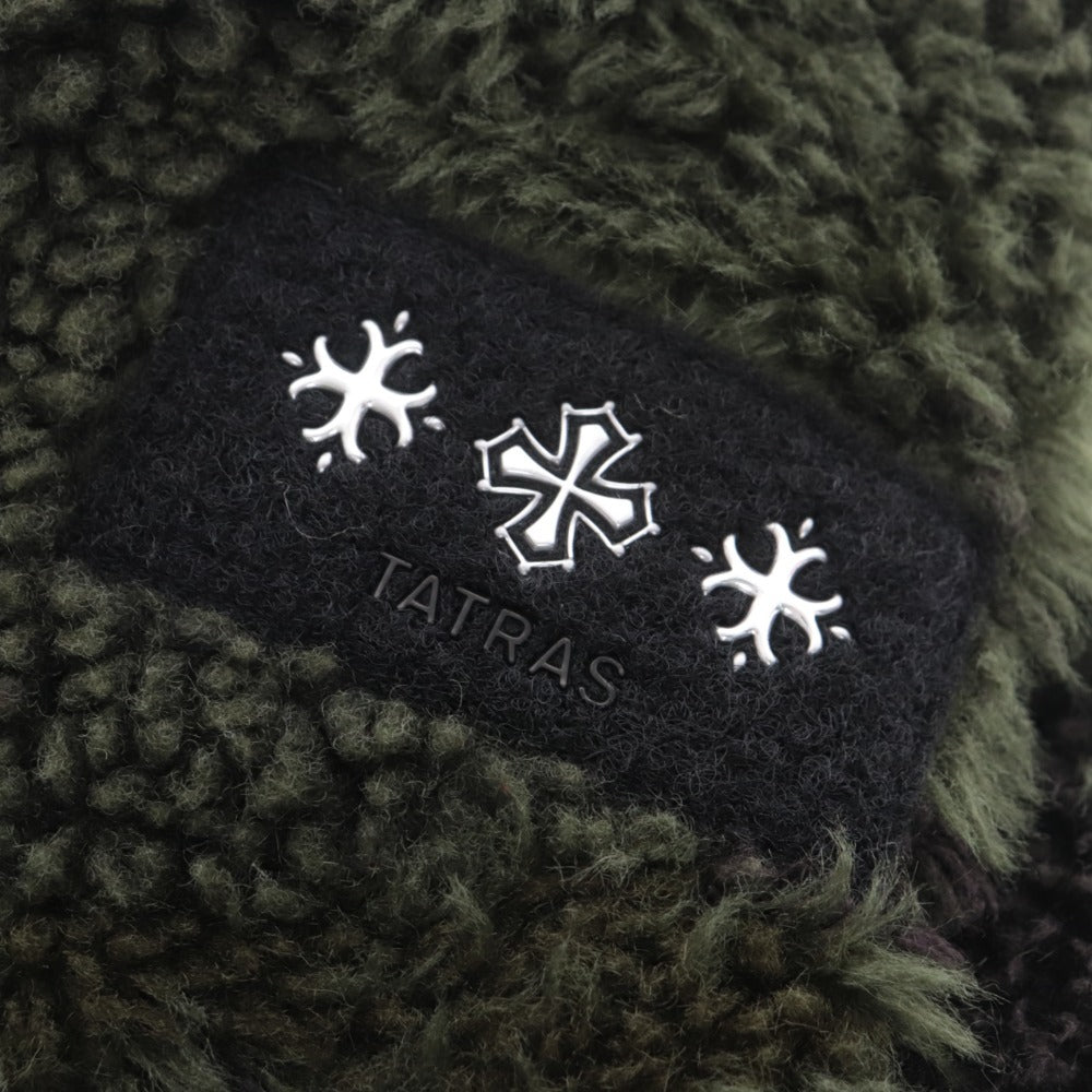 ■ TATRAS Camouflage Jacquard Boa Hooded Blouson MTAT23A4923-L Outerwear Men's 03 Khaki Tag attached Unused
