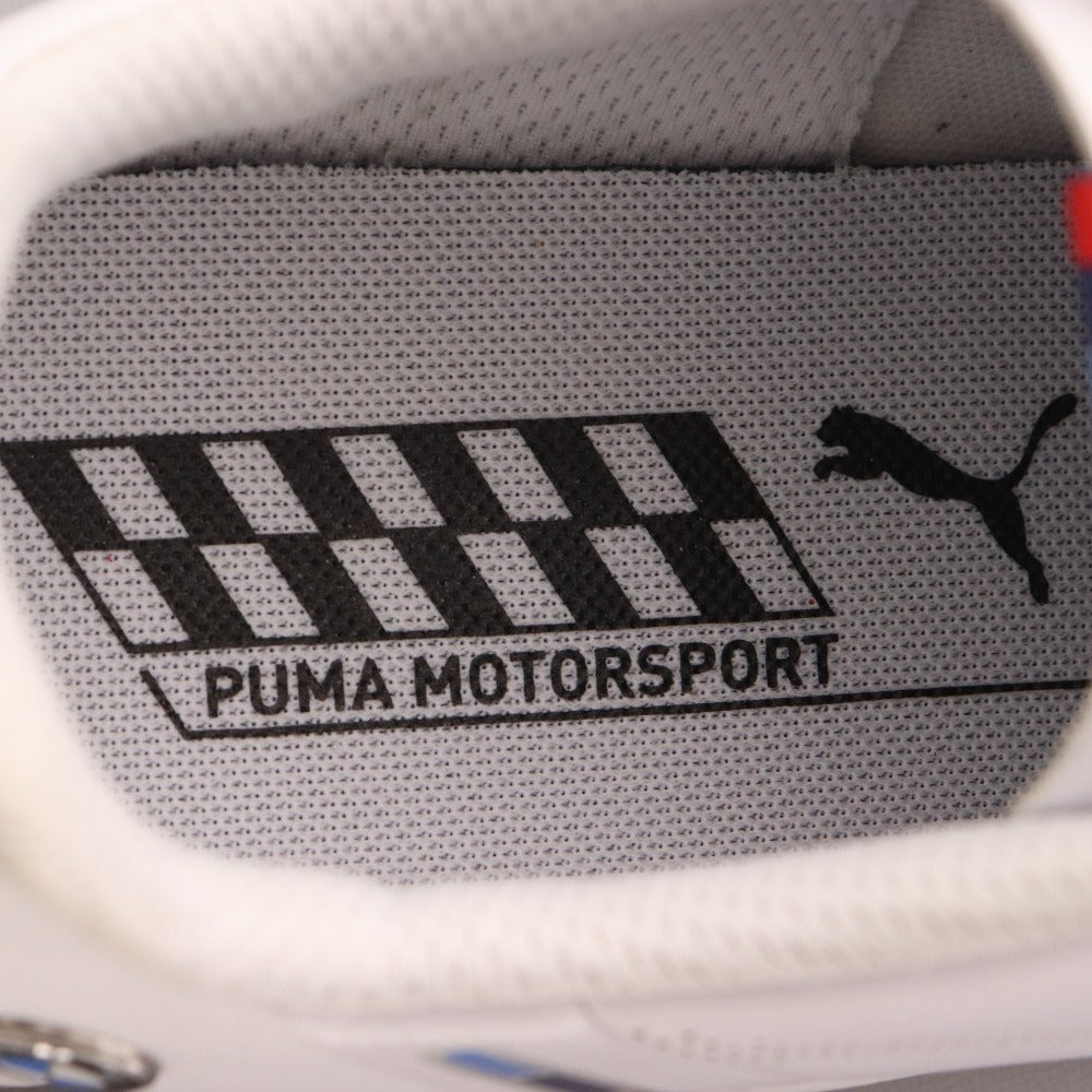 ■ プーマ スニーカー シューズ 306635 靴 BMW MMS RDG キャット リッジキャット メンズ 30.0cm ホワイト 付属品付き タグ付き 未使用