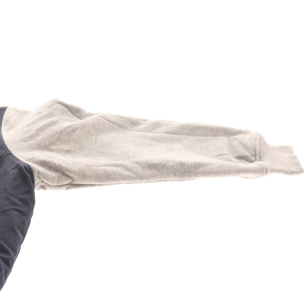 ■ ヴァンヂャケット スタジャン ジャケット アウター 中綿 ワッペン メンズ LL ネイビー グレー