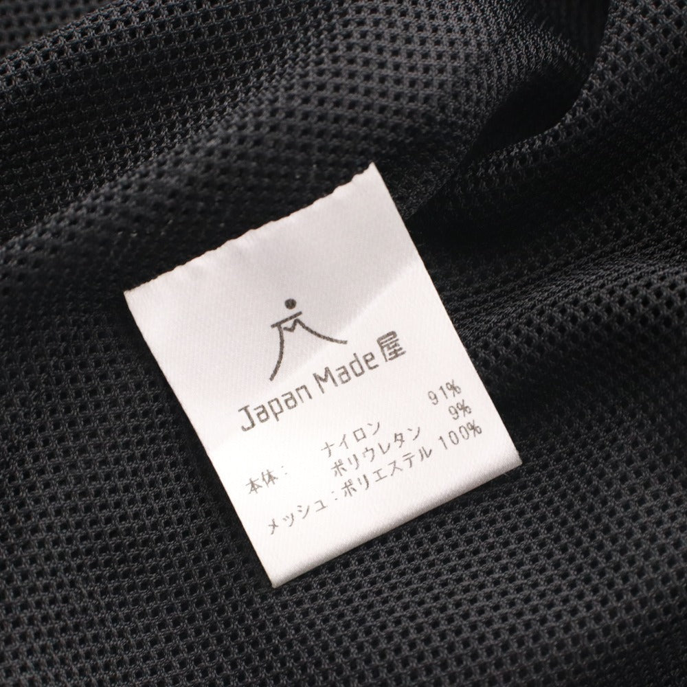 ■ japan made屋 ジャケット アウター ファスナー ポケット cordura コーデュラ 日本製 メンズ L ブラック