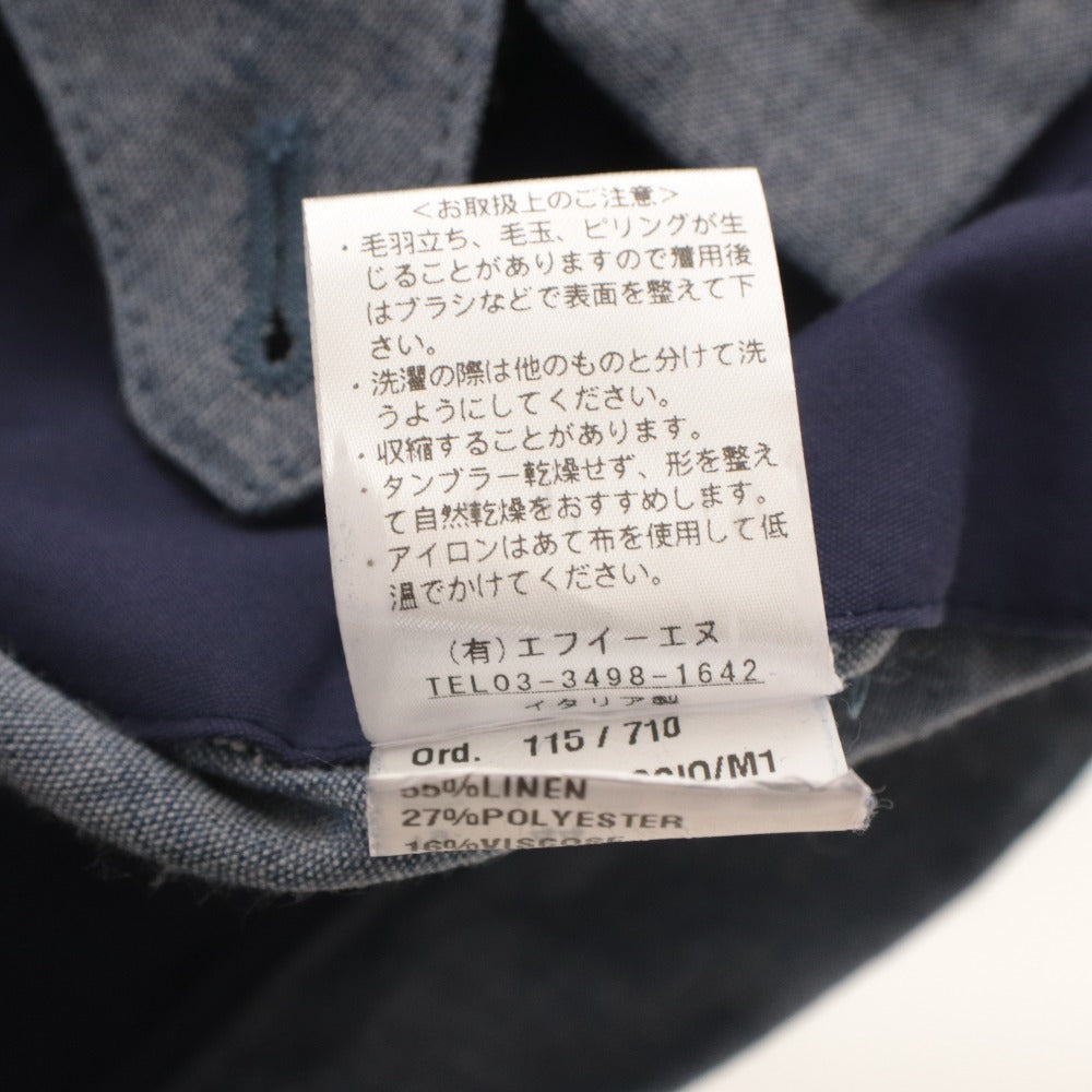 ■ ジャブスアルキビィオ クチート・イン・フィレンツェ パンツ ボトムス ファスナー ボタン ポケット 無地 メンズ 44 ライトグレー系