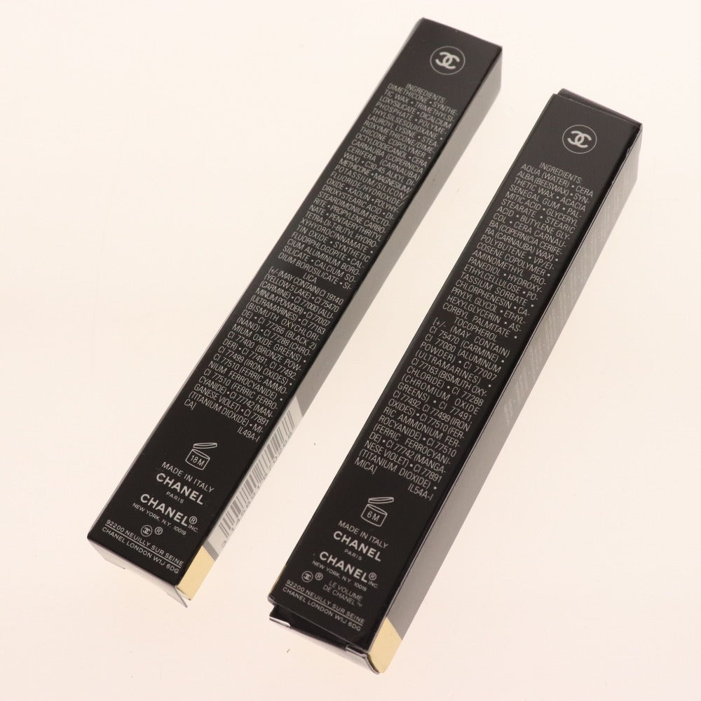 ■ シャネル マスカラ アイライナー コスメ 2点セット まとめ売り ル ヴォリューム ドゥ シャネル 10 スティロ ユー 88 箱付き 未使用