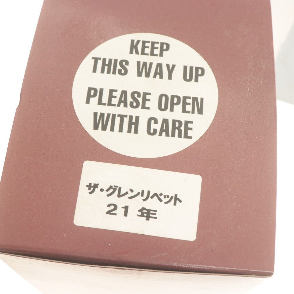 ■ Alcohol The Glenlivet Archive 21 Year Old Single Malt Whisky 700ml 43% Unopened Unused