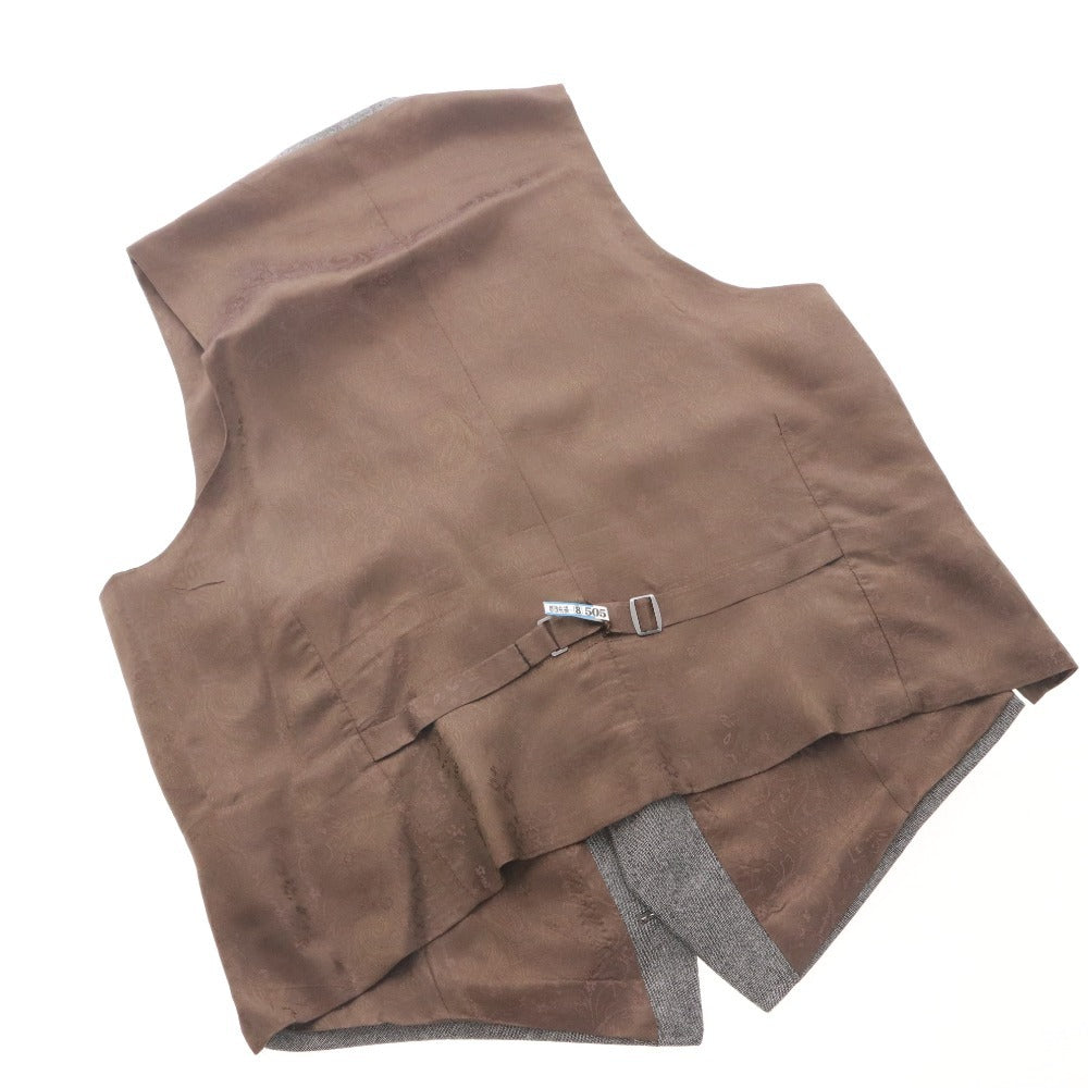 ■ NIKKE スーツ セットアップ ジャケット ボトムス ベスト 3点 ボタン ポケット メンズ グレー