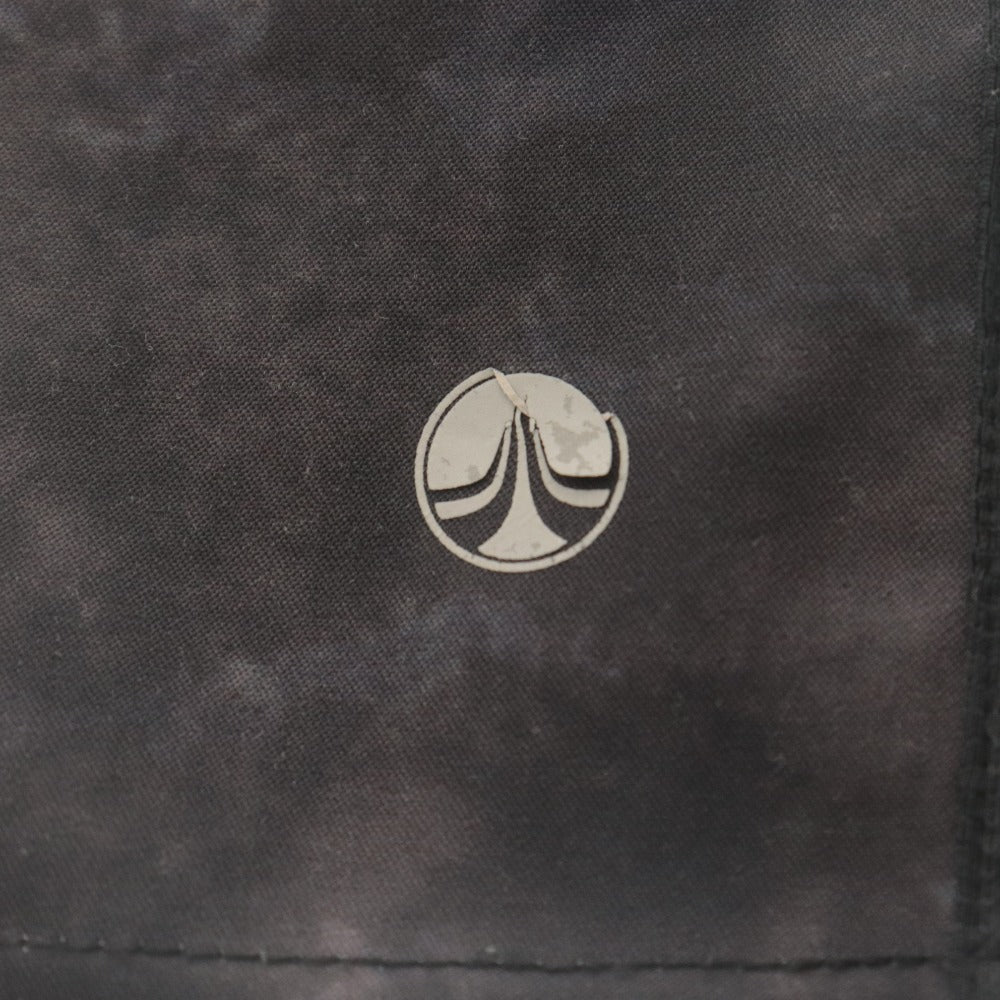 ■ SUKALA Yoga Wear Setup: T-shirt, Half Pants, Men's L, Gray/Black, With Bag