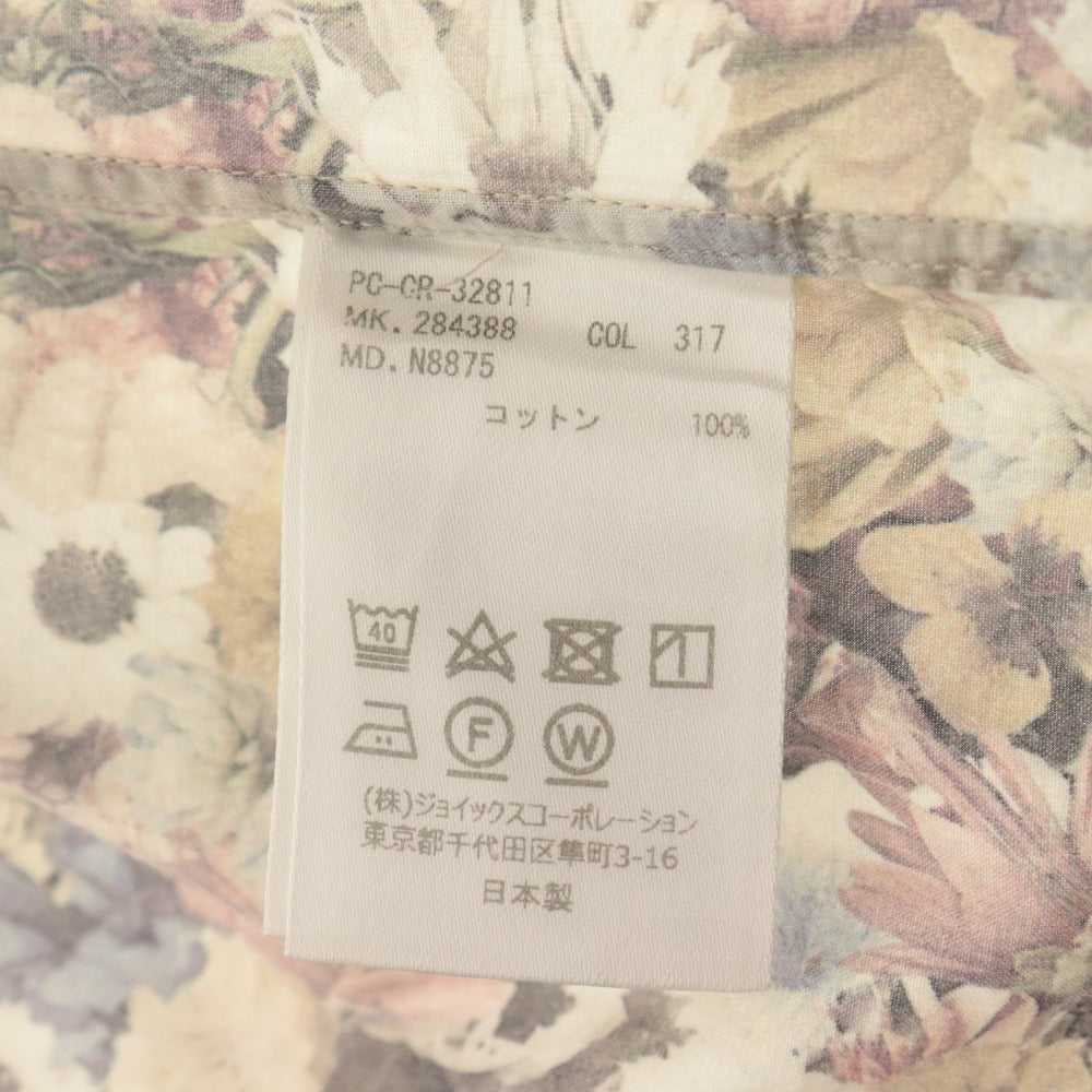 ■ Paul Smith ポールスミス シャツ カジュアルシャツ 長袖 トップス 花柄 コットン メンズ L マルチカラー