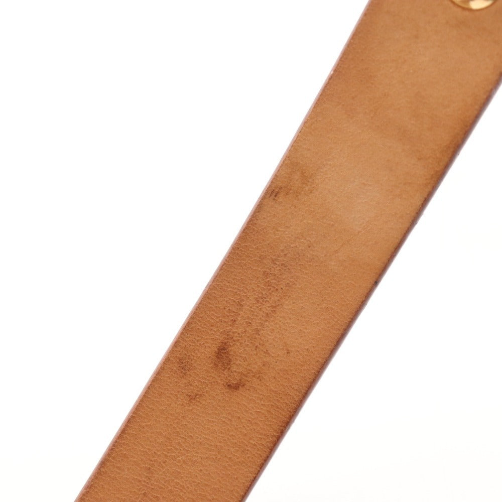 ■ ディースクエアード ベルト レザー シンプル レディース S ゴールド