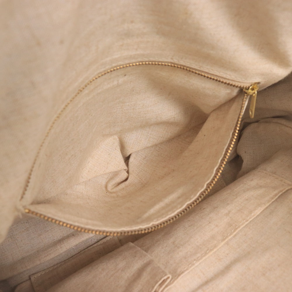 ■ アンサ トートバッグ ハンドバッグ 鞄 肩かけ レザー レディース ダークブラウン 袋付き