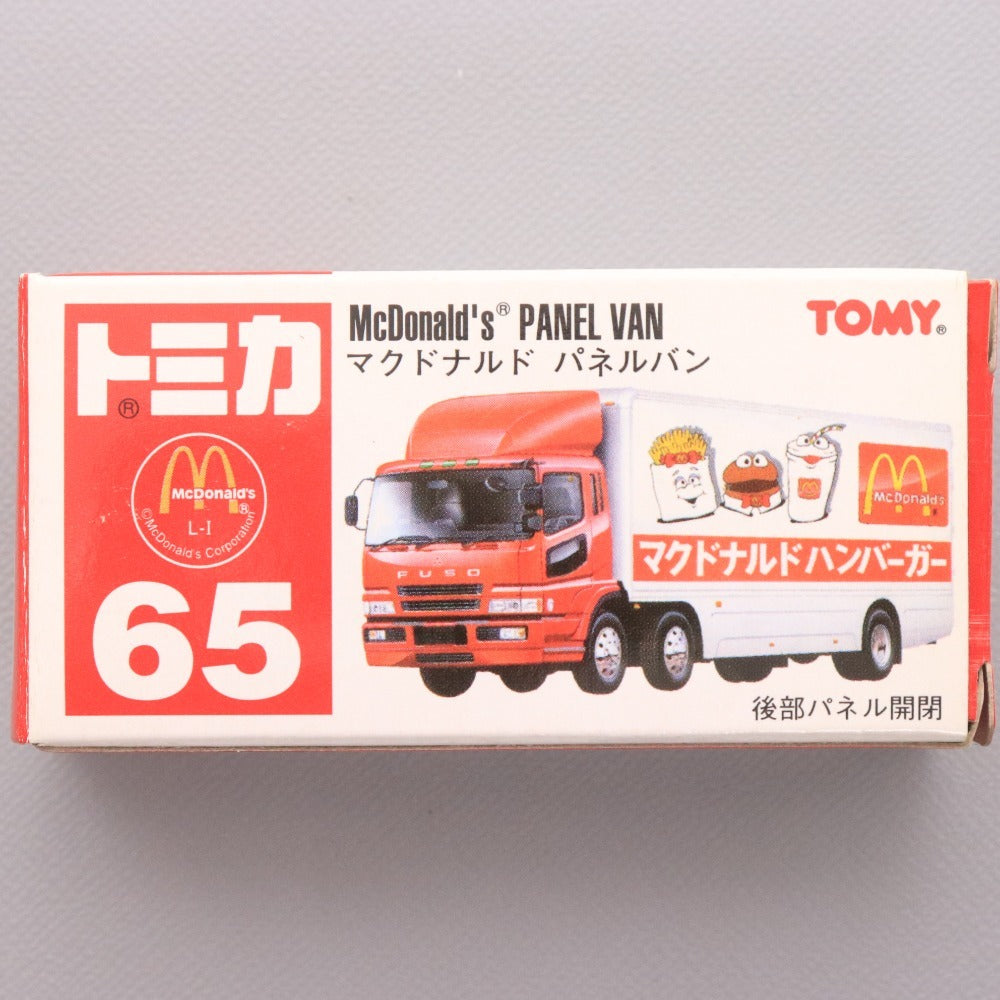 ■ トミー トミカ 65 マクドナルド パネルバン スーパーグレート NO.7 14 トラック 箱付き
