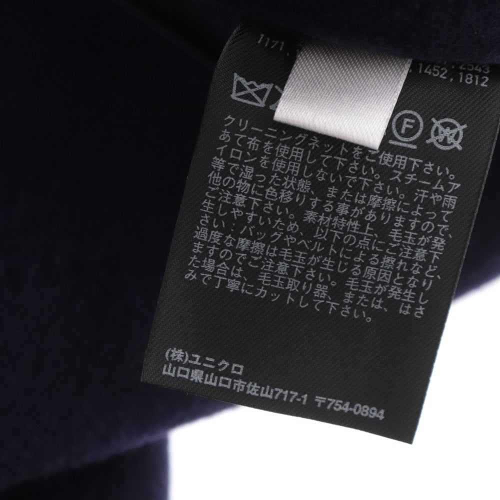 ■ ユニクロ ジルサンダー ウールブレンドチェスターコート アウター メンズ XXL ネイビー