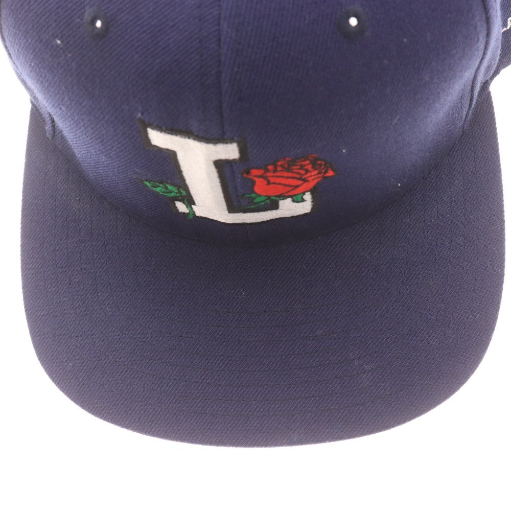 ■ Lafayette YUPOONG Est.2003 Cap, No Curve, Rose Logo, Men's, Navy