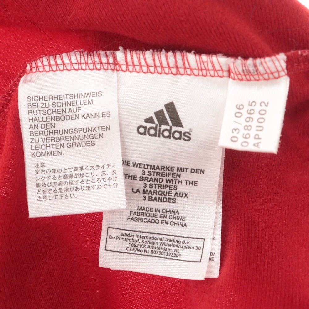 ■ アディダス トラックジャケット アウター メンズ XL相当 レッド ネイビー
