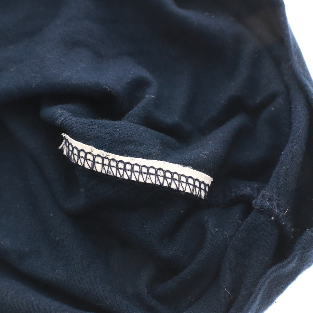 ■ フェンディ カットソー Tシャツ 半袖 トップス ラインストーン ロゴ レディース ネイビー