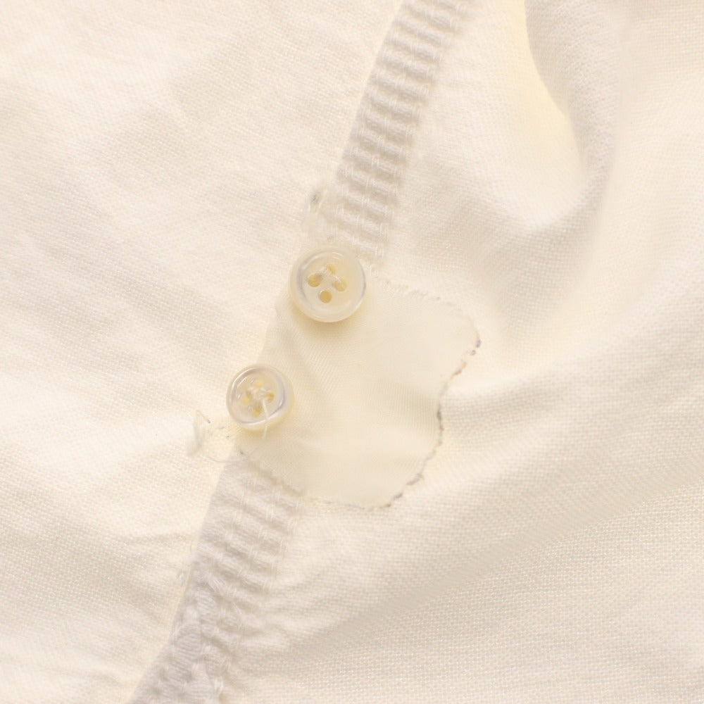 ■ スタンダードカリフォルニア シャツ 長袖 トップス 無地 シンプル メンズ ホワイト