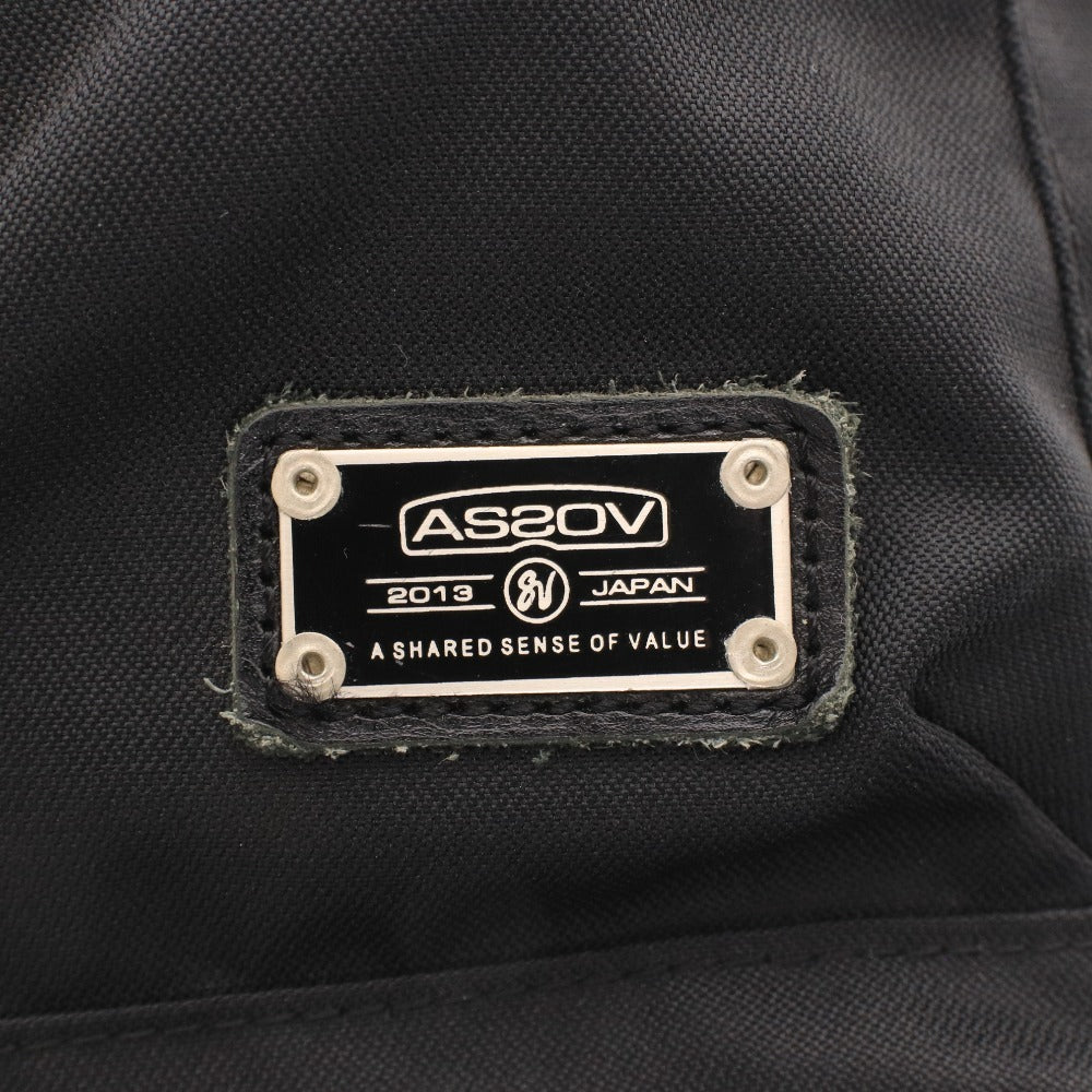■ AS2OV Shoulder Bag, Men's and Women's, Black