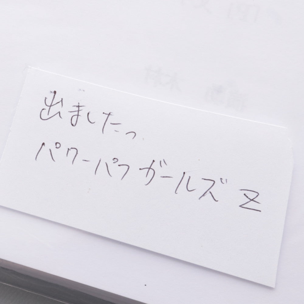 ■ Here it is! Powerpuff Girls Z Setting materials Character settings Production materials Anime