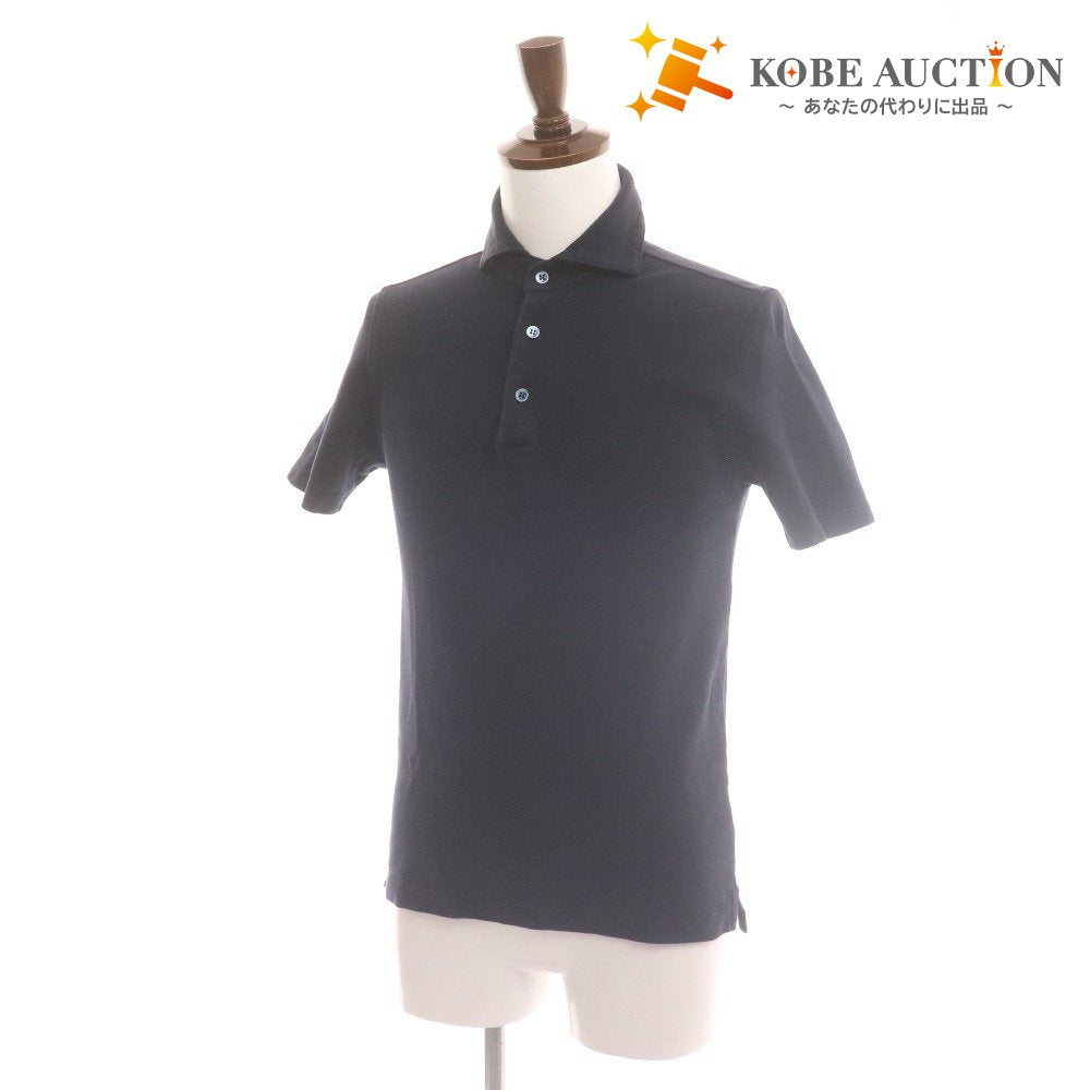 クルチアーニ ポロシャツ 44 極美品 クルチアーニ 鹿の子 半袖