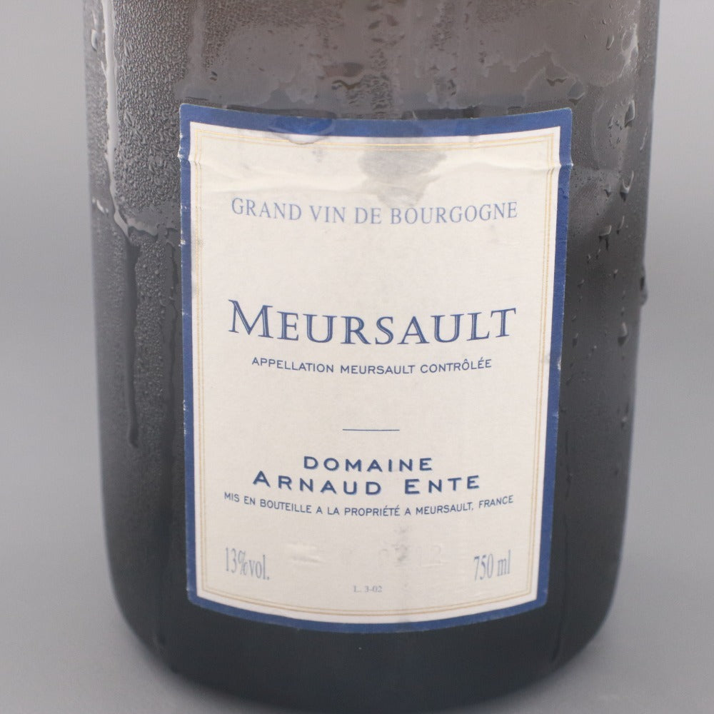 ■ Wine White Wine Arnaud Ente Meursault 1er Cru Goutte d'Or 2002 White Wine France Burgundy 750ml 13% Unopened Unused