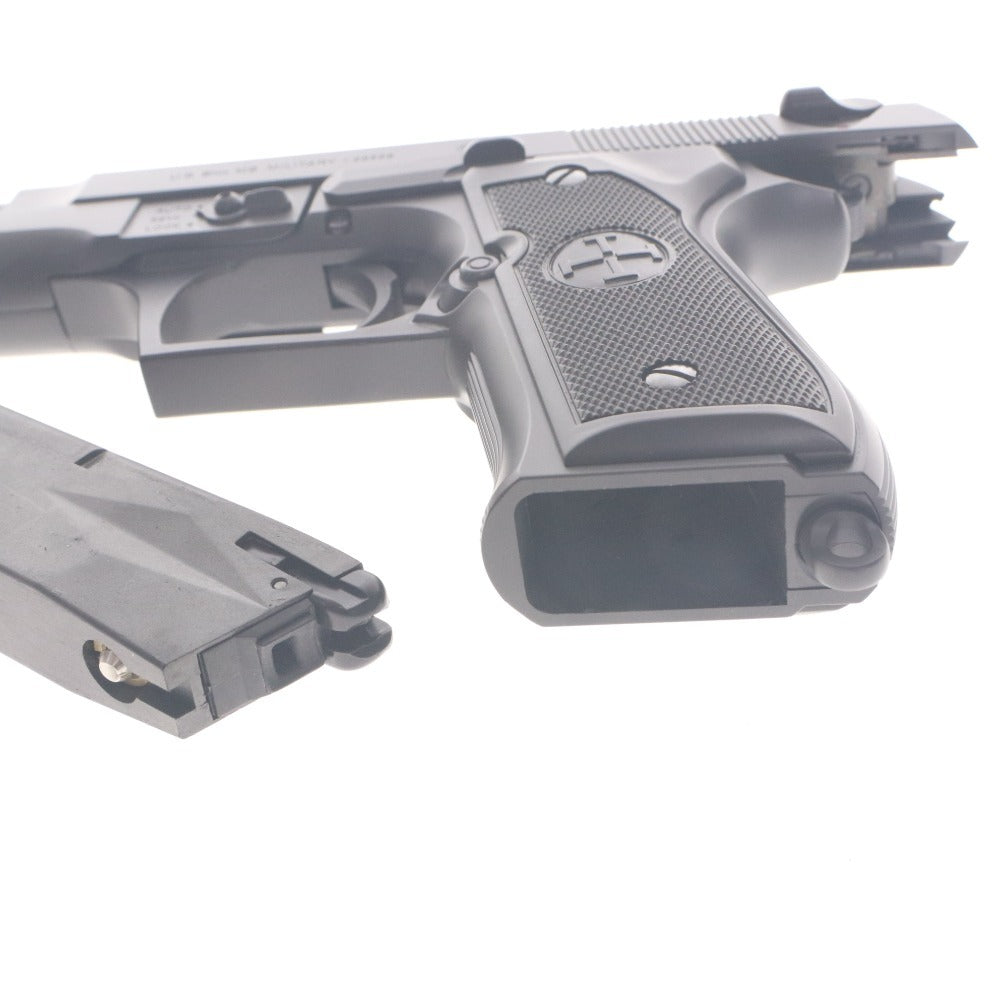 ■ Tokyo Marui Gas Gun M92F Military Model Gas Blowback Toy Gun, Ages 18+, Safety Velocity Compliant, Box and Accessories Included