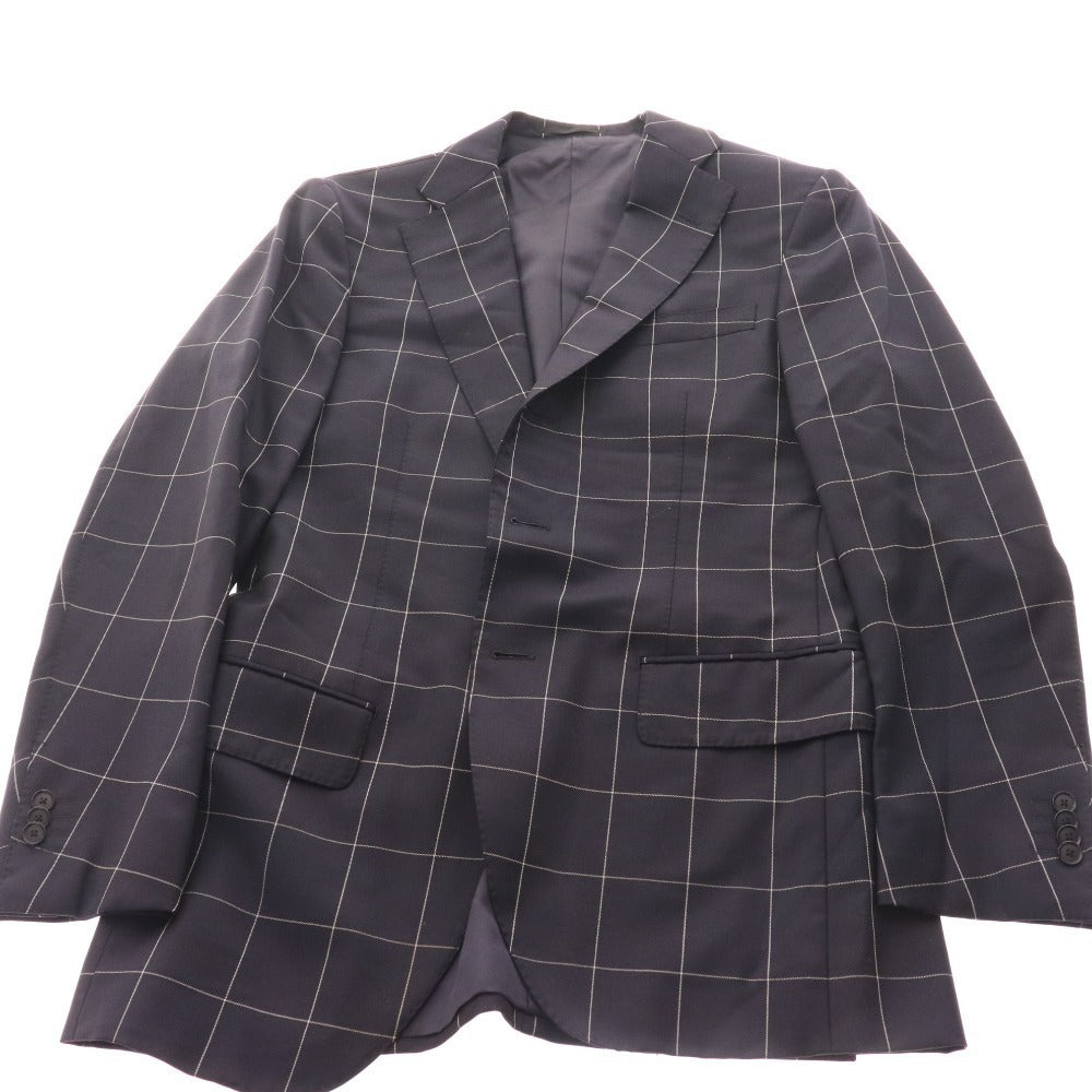 ■ トゥモローランド ジャケット ブレザー アウター ウール メンズ 46 ネイビー