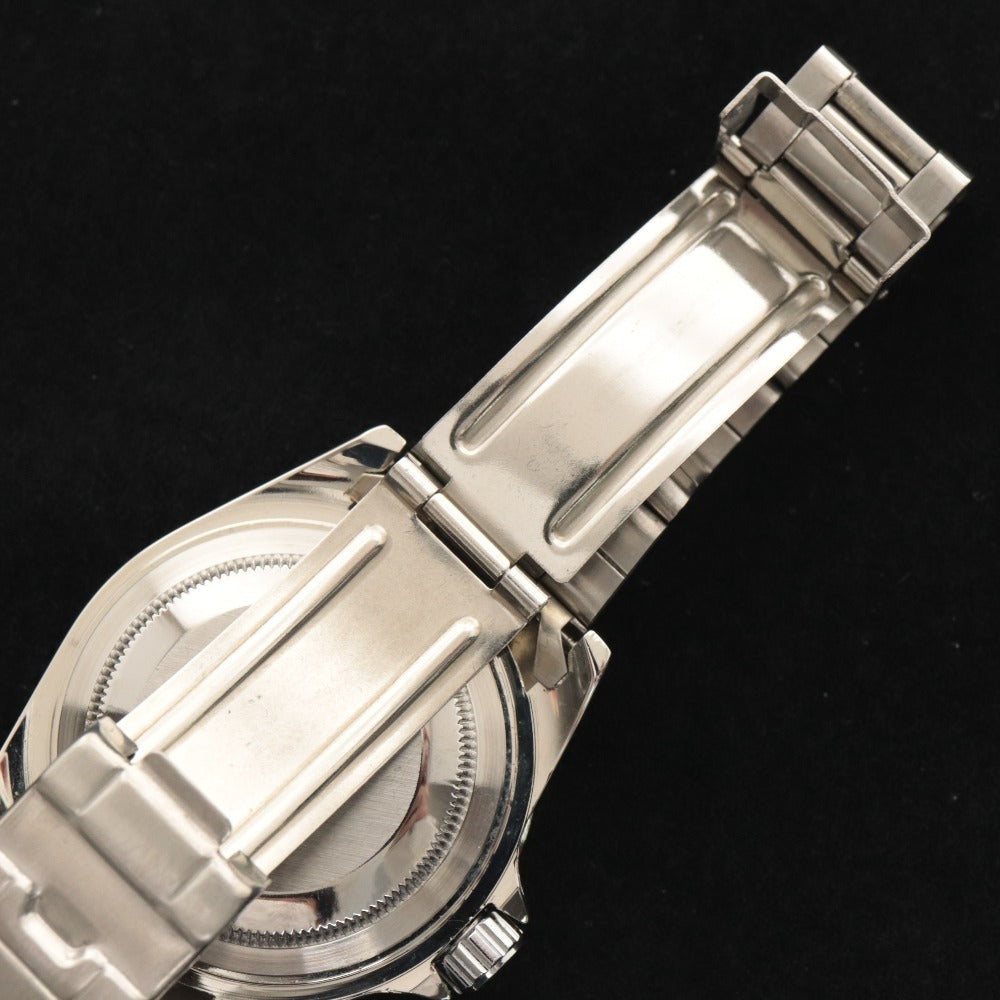 ■ SEWOR Watch Automatic Winding 106.5g Men's Silver Dial Black With Accessories