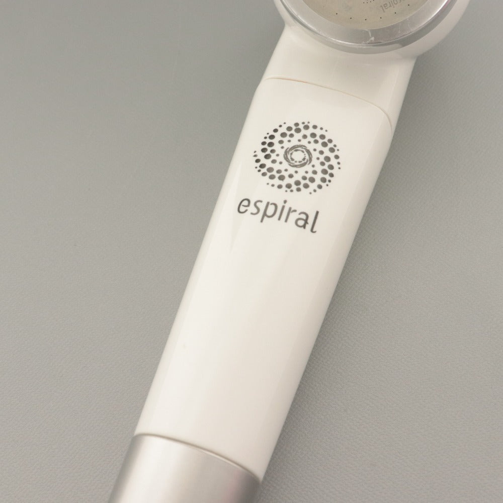 ■ マホロバーニーズ espiral エスパイラル シャワー浄水器 ナノバブル シャワーヘッド 付属品付き