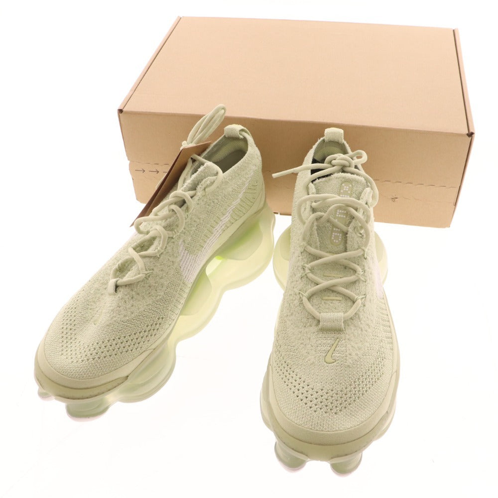 ■ ナイキ ウィメンズ エアマックス スコーピオン フライニット DJ4702-300 レディース 27.5cm グリーン系 タグ付き 箱付き 未使用