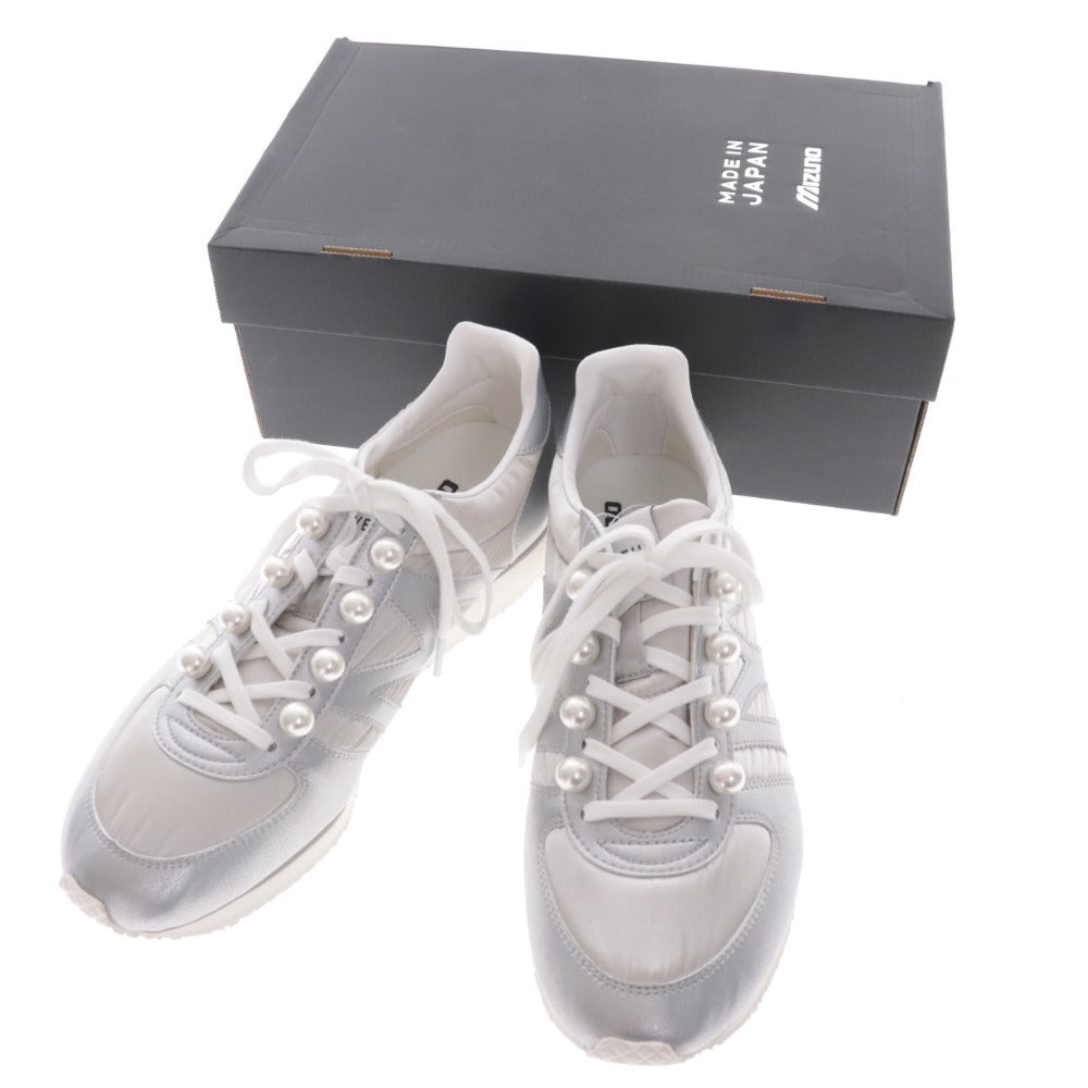 ■ ミズノ ミュベール スニーカー シューズ 靴 コラボ パール レディース 25.5cm タグ付き 箱付き 未使用