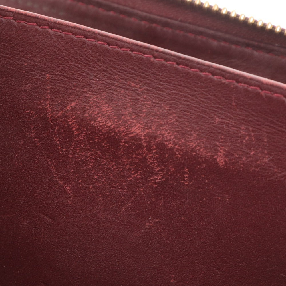 ■ ルイヴィトン 財布 ヴェルニ ジッピーウォレット 長財布 モノグラム ラウンドファスナー メンズ レディース アマラント ボルドー