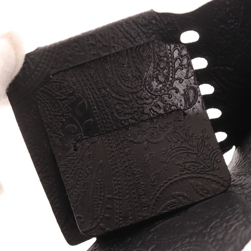 ■ 所作 三つ折り財布 CPウォレット 3.5 ペイズリー メンズ ブラック 未使用