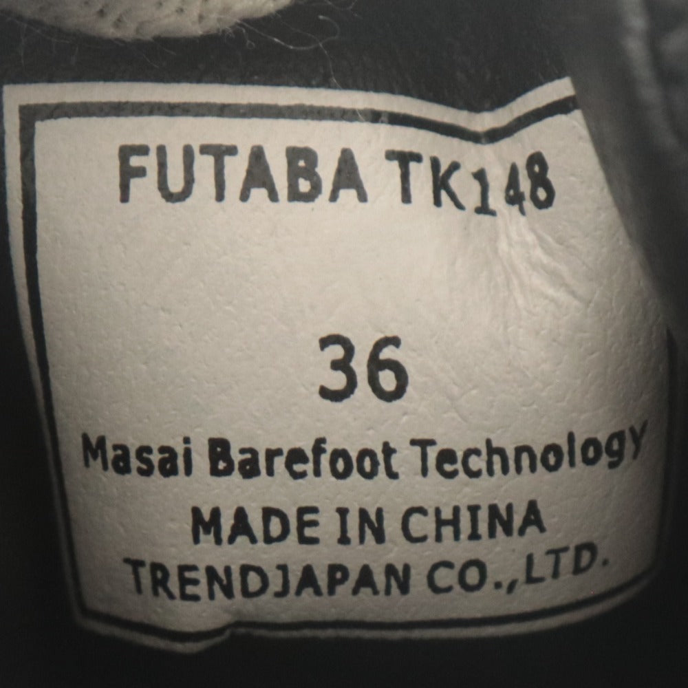 ■ エムビーティー フタバスポーツ MBT FUTABA コラボ スニーカー TK148 靴 厚底 ローカット レディース 36 (22.5~23.0相当)ブラック