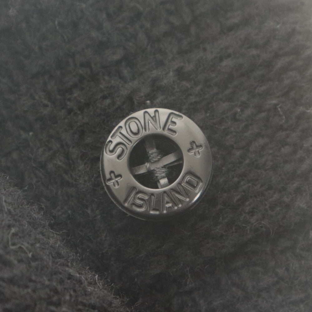 ■ ストーンアイランド STONE ISLAND ニット セーター 長袖 トップス ラムズウール クルーネック メンズ XL ブラック