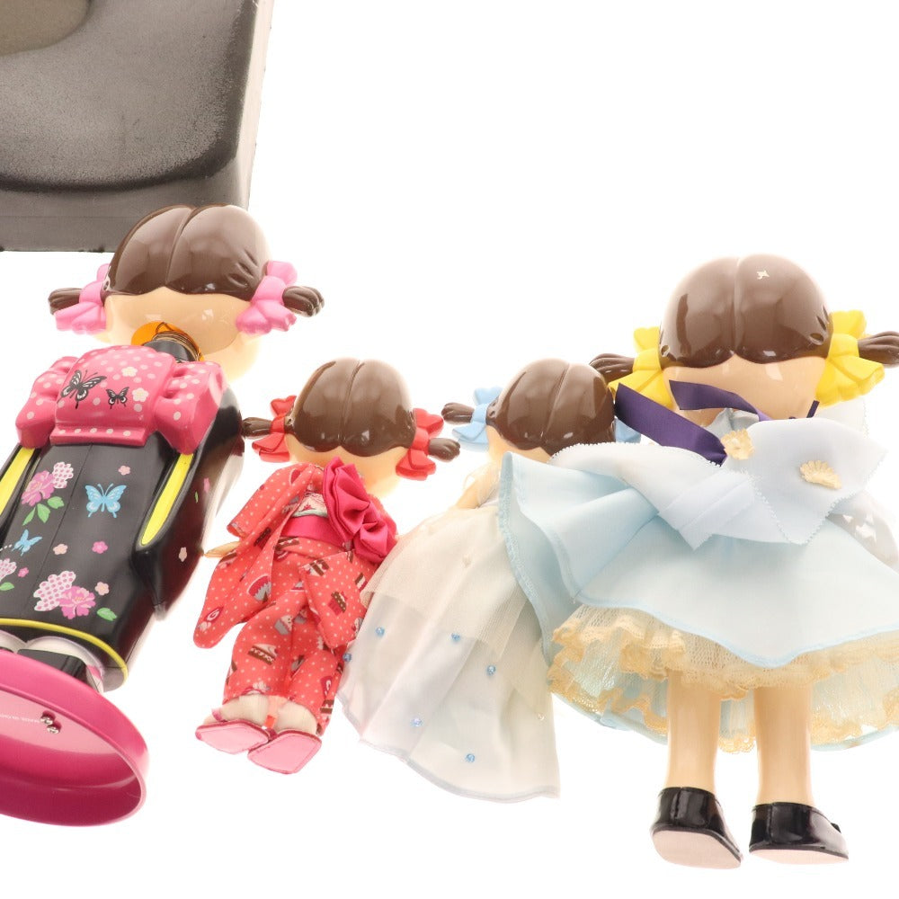 ■ ペコちゃん 人形 4点セット まとめ売り KEITA MARUYAMA ペコ ファミリークラブ 不二家のペコちゃん 着物 インテリア 置物