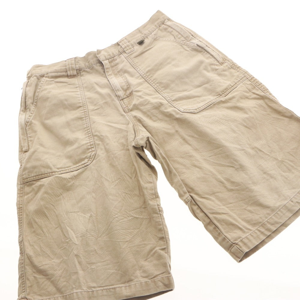 ■ STUSSY SURPLUS ステューシー サープラス ワーク ショートパンツ ボトムス 無地 メンズ 34 (XL相当) ベージュ系
