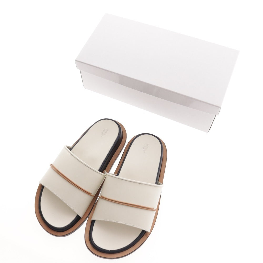 ■ イシュム サンダル レザーサンダル 革靴 靴 日本製 レディース メンズ M 牛革 箱付き